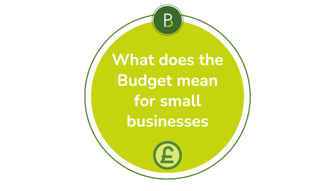 What does the Budget mean for small businesses