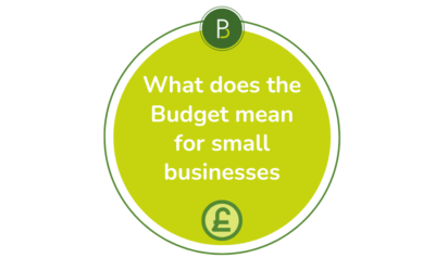 What does the Budget mean for small businesses